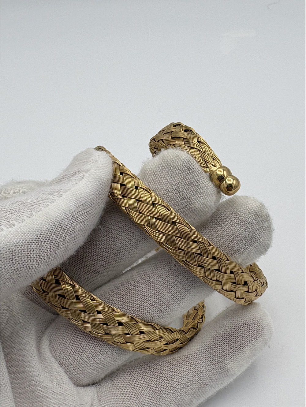 Napier Gold Plate Snake Bracelet - Picture 3 of 5